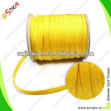 flat braided cord/PP braided cord/nylon braided cord